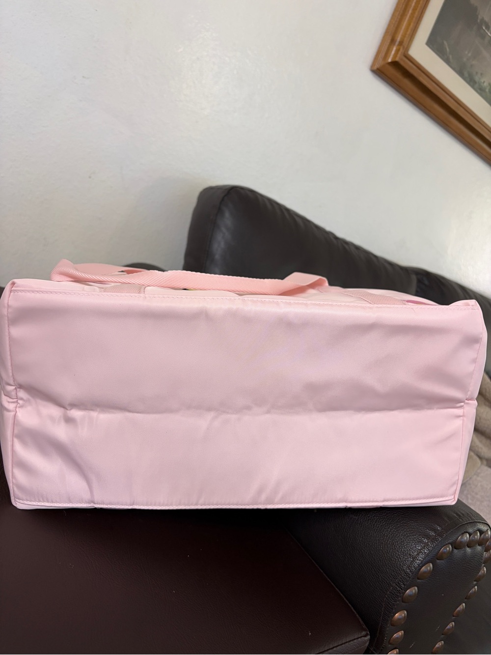 Marc Jacobs Fragrances Pink Sticker Duffle Bag - Picture 6 of 9